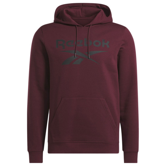 Reebok Ανδρικό φούτερ Identity Fleece Stacked Logo Pullover Hoodie Reebok Ανδρικό φούτερ Identity Fleece Stacked Logo Pullover Hoodie